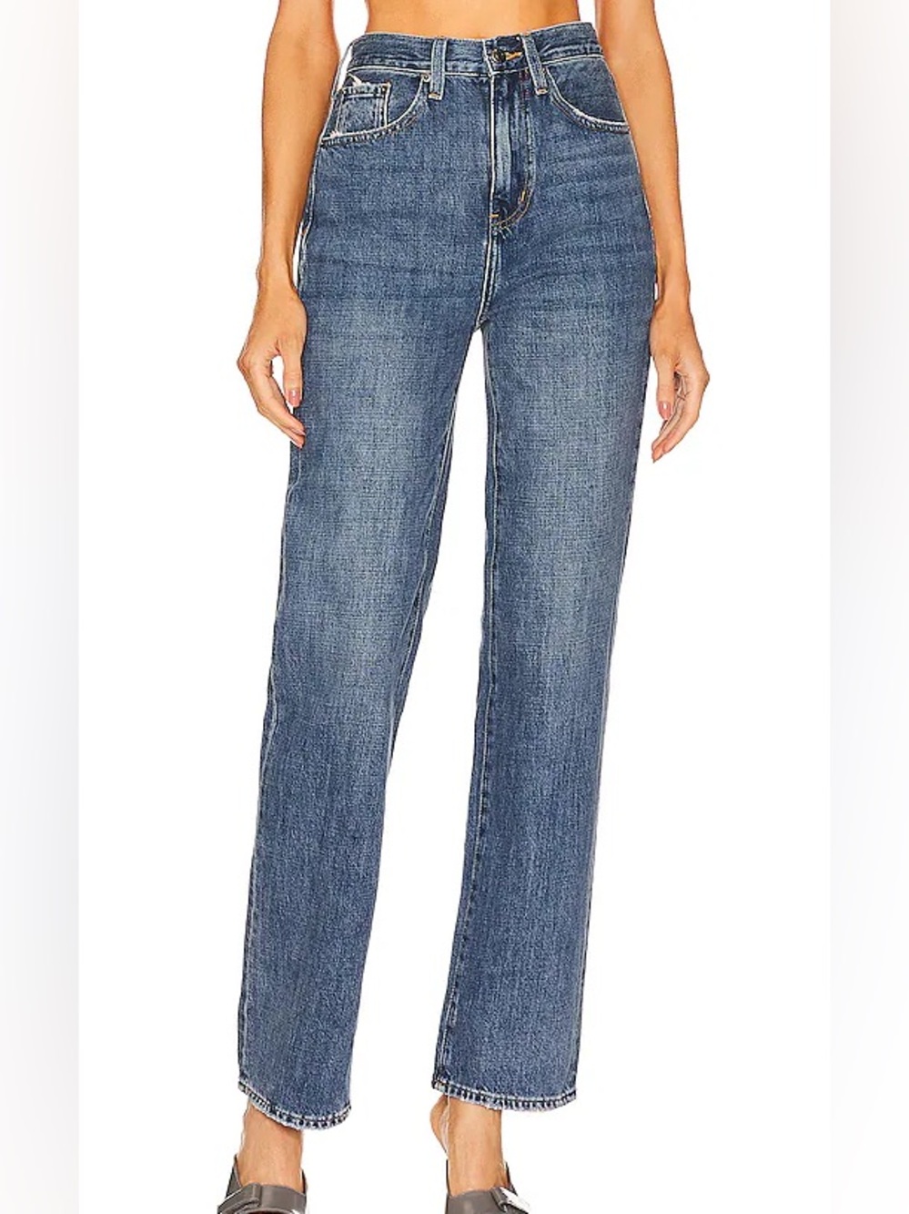 Pistola - Cassie Super High Rise Straight Jean in Tillbury size 29